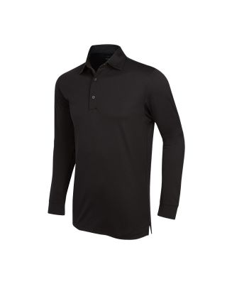 Greg Norman Men's Long Sleeve Freedom Micro Polo T-shirt (US Sizes)