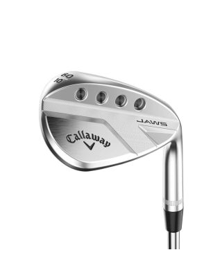 Cavity view of Callaway Jaws Full Toe Raw Face Chrome Graphite Wedge
