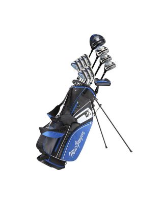 Macgregor DCT3000 right-handed men's graphite golf set with regular flex, including 12 clubs & a stand bag