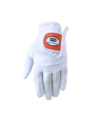 Golf Gear Junior's White Golf Glove with white background