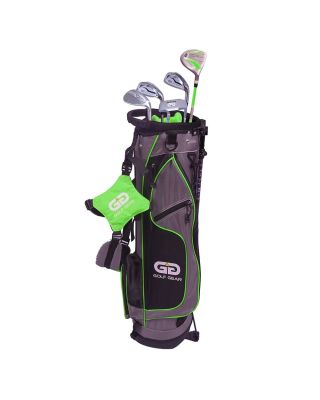 Golf Gear right-handed juniors golf clubs set, including 5 Clubs & stand bag