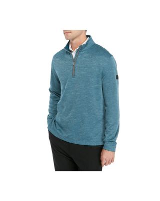 Greg Norman 904 Men's Space Dyed Fleece Warm Layer Pullover (US Sizes) (CS)
