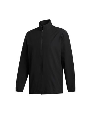 Front view of Adidas Men's Core Wind Jacket - Black