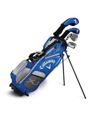 Callaway XJ Junior Advanced right-handed golf club set, including 6 Clubs and bag