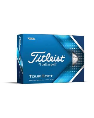 Titleist Tour Soft Golf Balls - Pack of 12 Balls