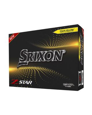 Srixon Z Star Golf Balls - Pack of 12 Balls (Yellow)