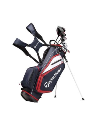  TaylorMade Stealth right-handed men’s steel golf club set with regular flex including 11 clubs & stand or cart bag 