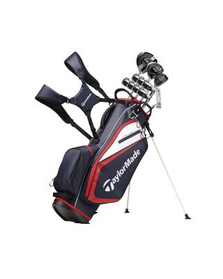TaylorMade M4 right-handed men’s steel golf club set with regular flex including 11 clubs & bag