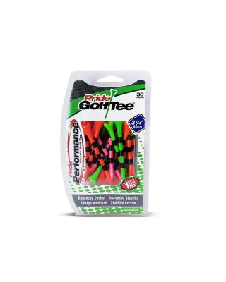 Pride Performance Striped Golf Tees 83 mm (Count 30)