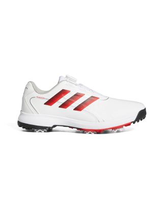 Adidas Men's Traxion Lite Max BOA Md Spiked Golf Shoes - White