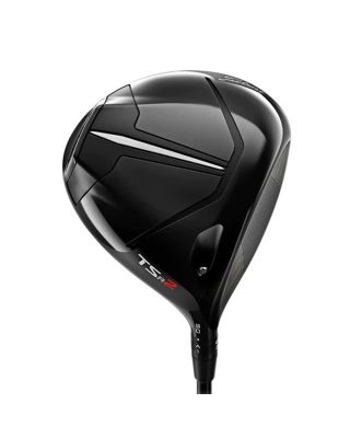 Sole view of Titleist TSR2 Golf Driver for right-handed golfers with a loft of 9.0 degrees.