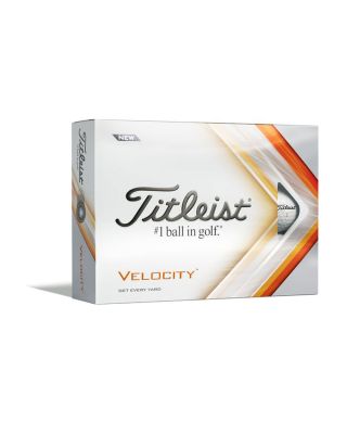 Titleist Velocity Golf Balls - Pack of 12 Balls