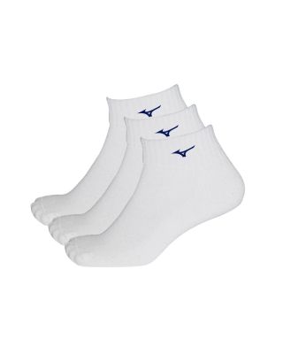 Mizuno Short Length Golf Socks - White
