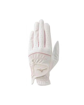 Mizuno Women's Efil White Golf Glove with white background
