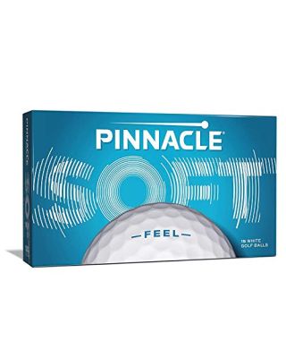 Pinnacle Soft Golf Balls - White (Pack Of 15)
