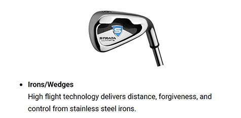 Buy Callaway Strata Steel Set - Left Hand - Regular Flex